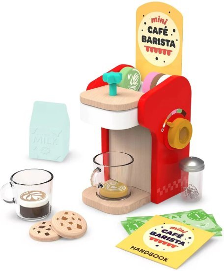 ערכת מיני בריסטה מעץ מבית Battat
