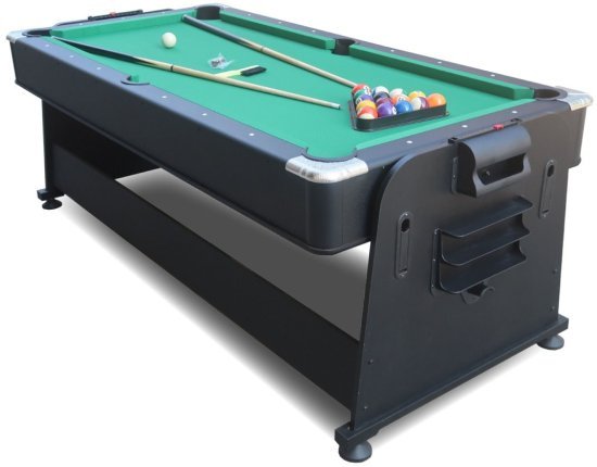 שולחן ארקייד 6 פיט 4 ב-1 משטח מתכת - משלוח והרכבה חינם