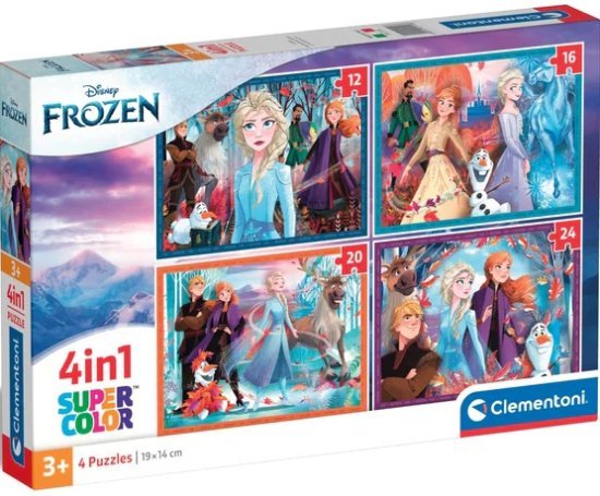 4 ב-1 פאזלים צבעוניים מבית Clementoni - לשבור את הקרח