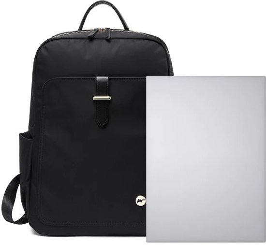 תיק גב למחשב נייד בגודל 14 אינץ' דגם The Juggler Signature מבית Camel Mountain - צבע שחור