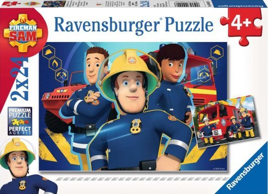 מארז 2 פאזלים 24 חלקים מבית Ravensburger - סמי הכבאי