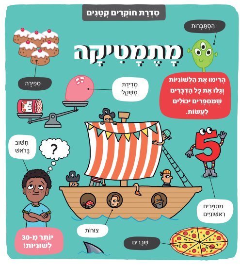 מתמטיקה סדרת חוקרים קטנים