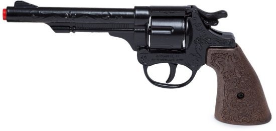 אקדח צעצוע פיקות / קפצונים - אקדח 8 פיקות מבית Gonher