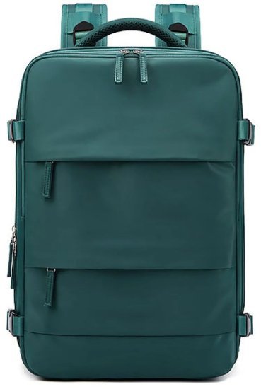 תיק גב למחשב נייד בגודל 16 אינץ’ דגם The RoamPak Quantum מבית Camel Mountain - צבע ירוק כהה