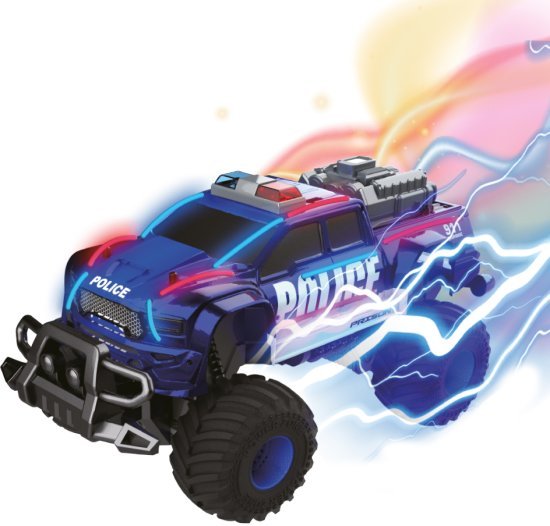 רכב שטח Monster Truck על שלט רחוק 1:14 מבית Machina - כחול