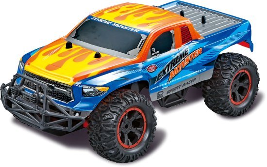 רכב שטח Extra Power על שלט רחוק 1:8 מבית Machina - כחול וצהוב