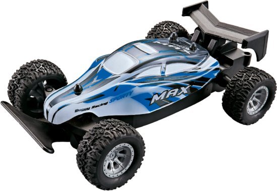 רכב באגי Pro MX על שלט רחוק 1:28 מבית Machina - כחול