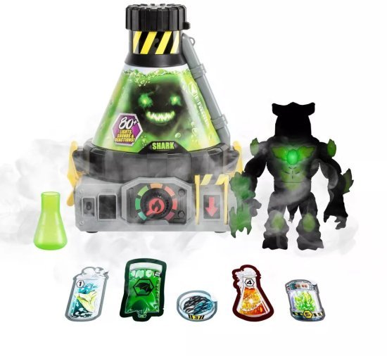 ערכת משחק מעבדת החיות מבית Moose - כריש מפלצתי