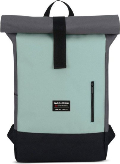 תיק גב למחשב נייד בגודל 15.6 אינץ' דגם The Galaxor Turbo מבית Camel Mountain - צבע ירוק מנטה