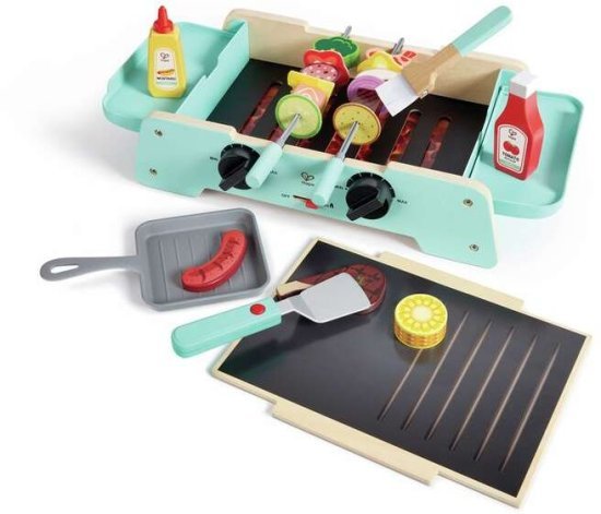 סט ברביקיו מעץ איכותי מבית Hape