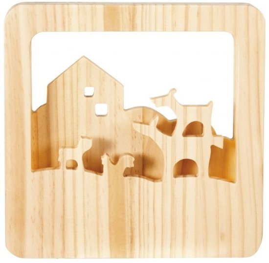 מנורת לילה מעץ המוזיקאים מברמן מבית Egmont Toys