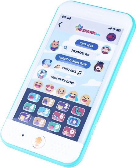 הסמארטפון הראשון שלי מבית Spark Toys - עברית ואנגלית