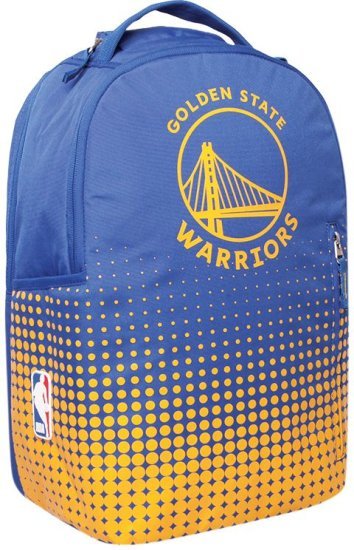 תיק גב לנוער דגם Sport מבית Outdoor - צבע כחול / צהוב, עיצוב NBA Golden State