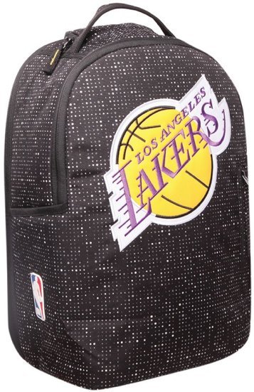תיק גב לנוער דגם Sport מבית Outdoor - צבע שחור, עיצוב לוגו NBA Lakers