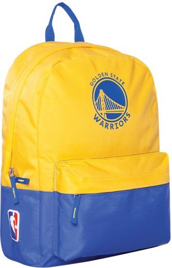 תיק גב לנוער דגם Sport Lite מבית Outdoor - צבע כחול / צהוב, עיצוב NBA Golden State
