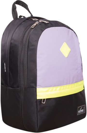 תיק גב ניתק לנוער דגם Urban Oliver 25 מבית Outdoor - צבע שחור / לילך