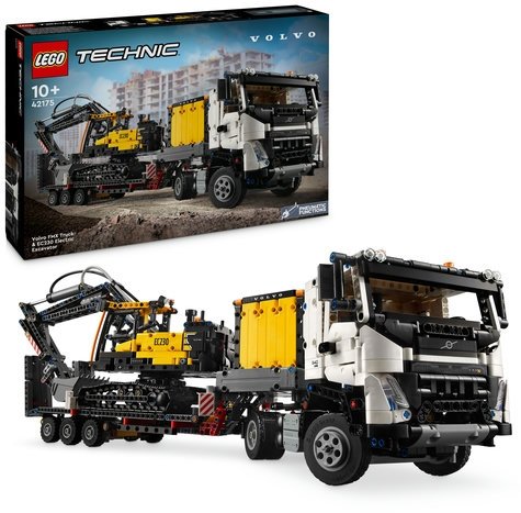משאית וולוו ומחפר חשמלי 42175 LEGO Technic