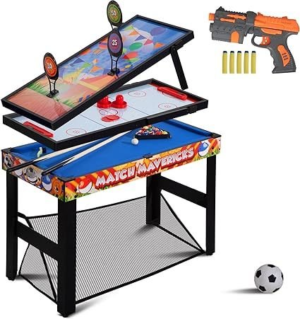 שולחן משחקים משולב 4 ב-1 Euroleap Summit RQ22009