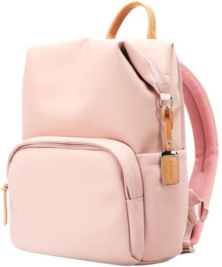 תיק גב למחשב נייד בגודל 14 אינץ’ דגם Eclat מבית Camel Mountain - צבע ורוד