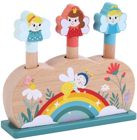 לחיצה וקפיצה מקשת בענן Pit Toys