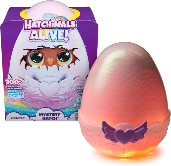 Hatchimals - האצ'ימלס - חיית מחמד אינטראקטיבית מסתורית Tigrette