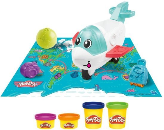 בצק משחק למתחילים עם מטוס Hasbro Play-Doh