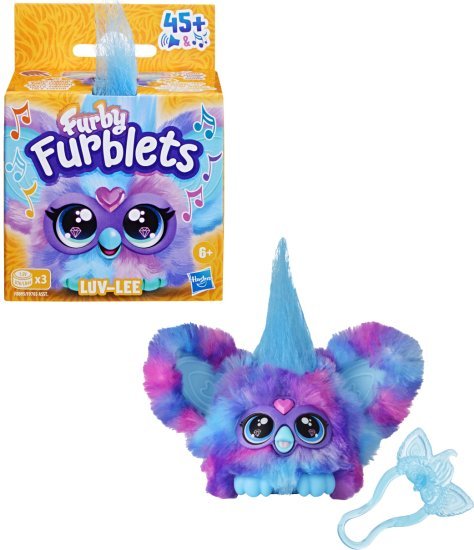 חיית מחמד אינטראקטיבית 5 ס''מ Hasbro Furby Furblets - לאב-לי