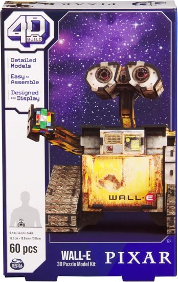 מודל לבניה תלת-ממדי וול-E מבית 4D Build