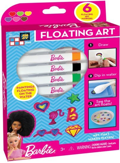 צפצפים ציורים צפים במים מבית דיאמנט - ברבי