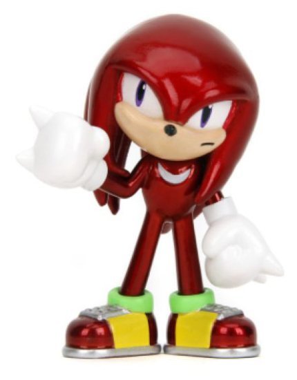 פסלון נאקלס הקיפודן יצוק ממתכת 2.5 אינץ' מבית Jada