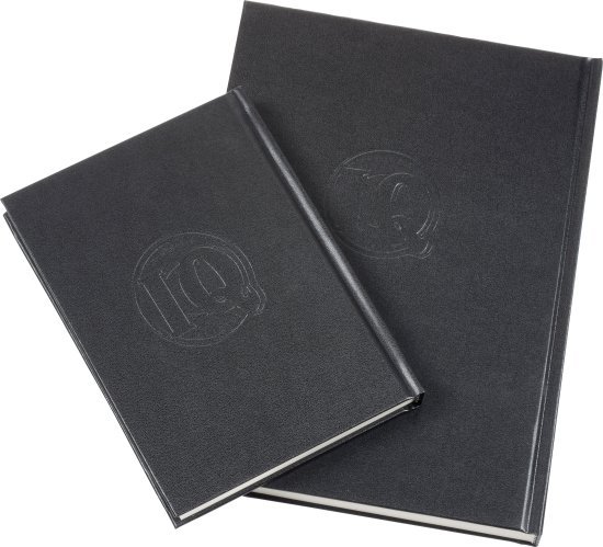 ספר סקיצות כריכה קשה A5 מבית IQ - צבע שחור
