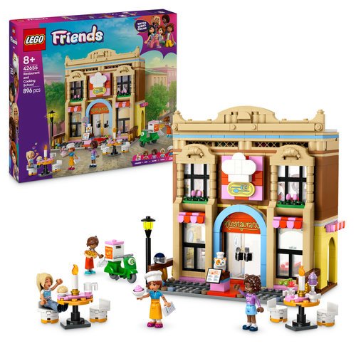 מסעדה ובית ספר לבישול LEGO Friends 42655