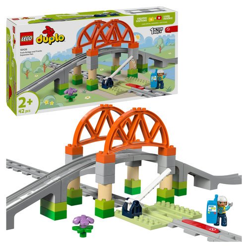 ערכת הרחבה של גשר רכבת ומסילות 10426 LEGO DUPLO