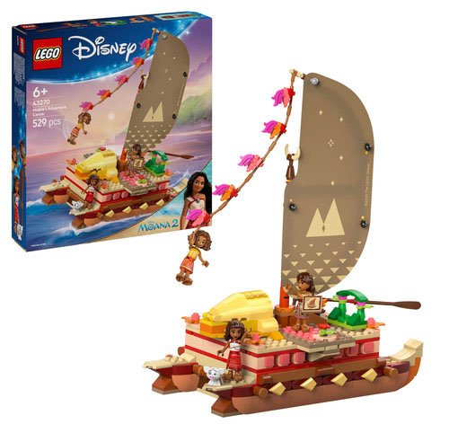 קאנו ההרפתקאות של מואנה 43270 LEGO Disney