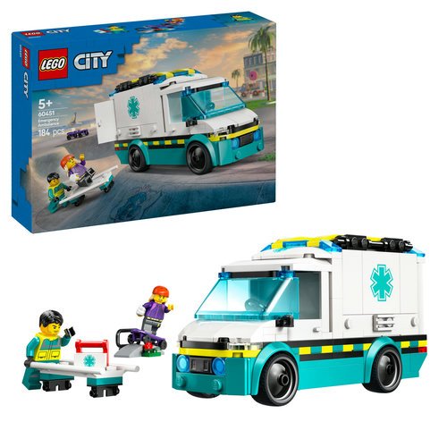 אמבולנס לשעת חירום LEGO City 60451