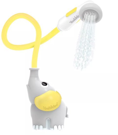 ראש מקלחת פיל לאמבטיה מבית Yookidoo - צהוב