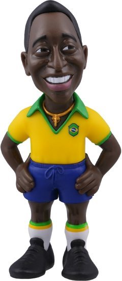 כדורגל ברזיל - פלה 12 ס״מ סט מדים 1 בובת אספנות MINIX