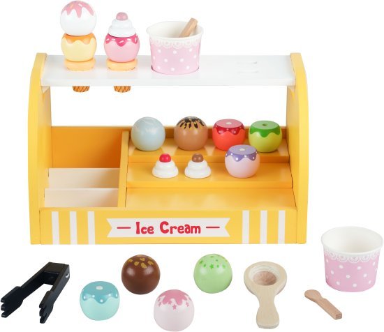 דוכן גלידה מעץ Pit Toys