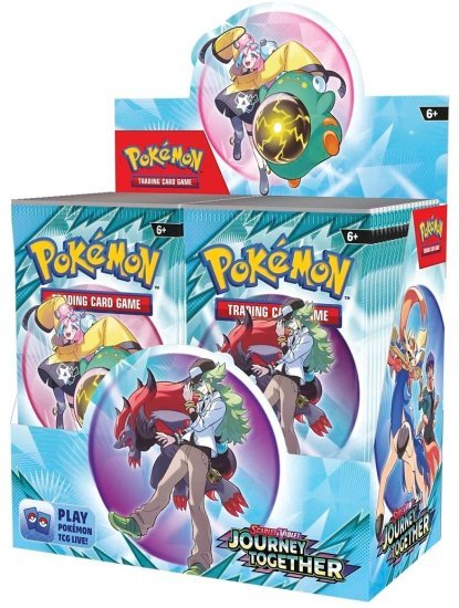 קלפי אספנות פוקימון Pokemon TCG Scarlet & Violet Journey Together Booster Box - מארז 36 חפיסות