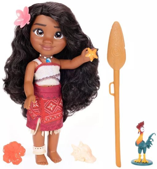 ערכת משחק נסיכות דיסני 38 ס''מ My Singing Friend מבית Jakks Pacific - מואנה והייהיי