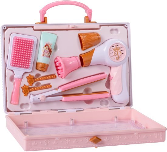 ערכת עיצוב שיער טרנדית 9 חלקים Disney Princess Style Collection מבית Jakks Pacific