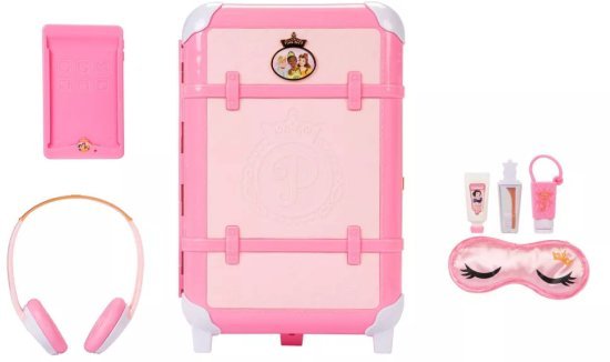 מזוודת משחק 13 חלקים Disney Princess Style Collection מבית Jakks Pacific
