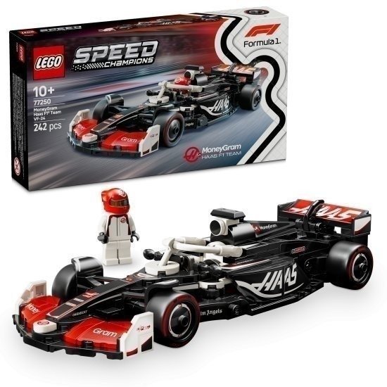 מכונית מרוץ LEGO Speed Champions 77250 MoneyGram Haas F1