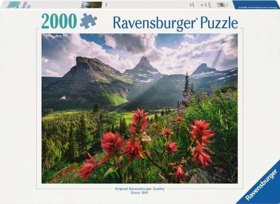 פאזל 2000 חלקים מבית Ravensburger - הרים בתוליים
