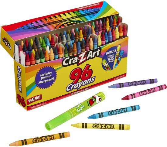 חבילת 96 צבעי קריון מבית CrazArt