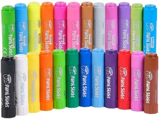 24 צבעי סטיק פופ מבית Paint Pop