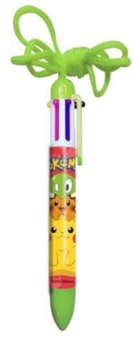 עט בעיצוב פוקימון עם 6 צבעים שונים מבית CYP Brands