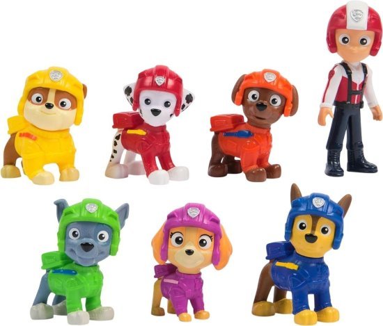 סט 7 דמויות צוות הצלה מפרץ ההרפתקאות