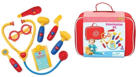 ערכת משחק וטרינר 8 חלקים מבית Champion