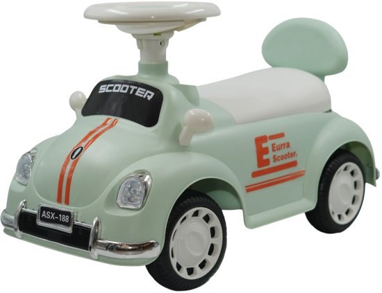 בימבה וינטאג' עם צלילים ואורות מבית Simplybibo - צבע ירוק